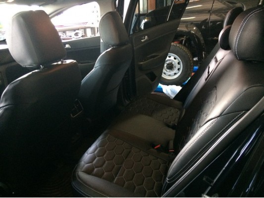 Каркасные авточехлы на KIA Sportage 4 Каркасные авточехлы на KIA Sportage 4